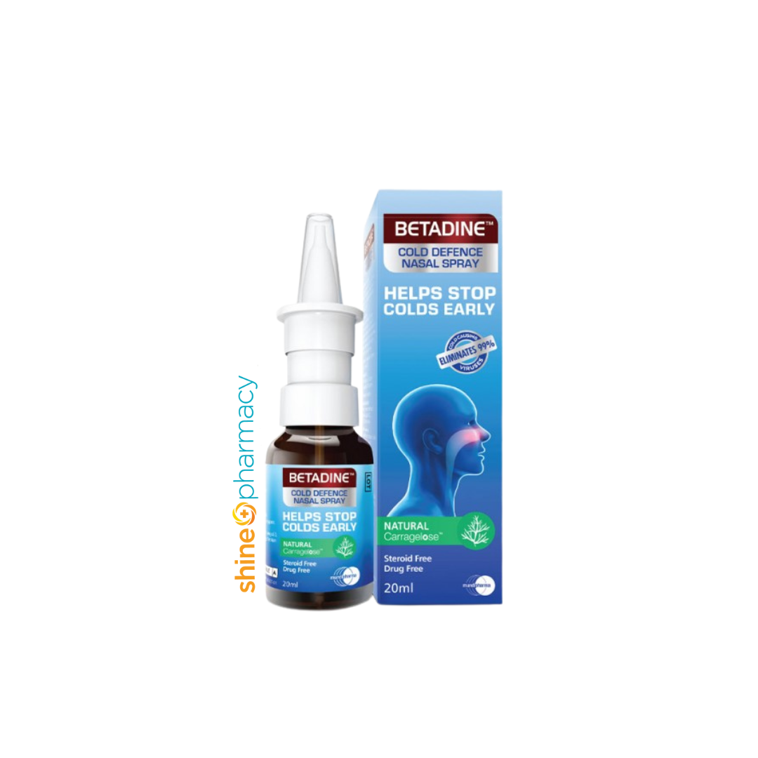Betadine Cold Defence Nasal Spray 20ml