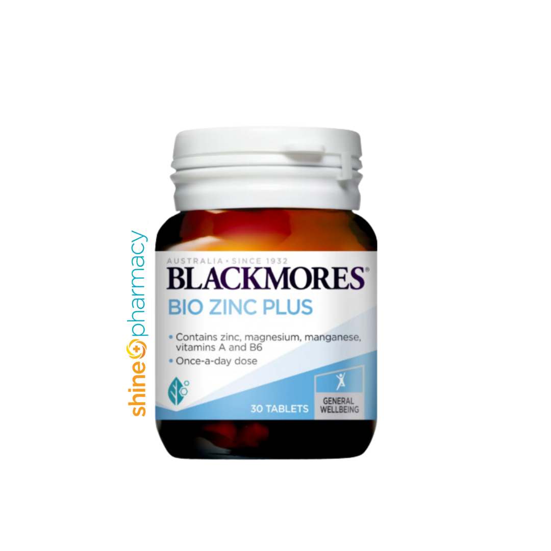 Blackmores Bio Zinc Plus 30s