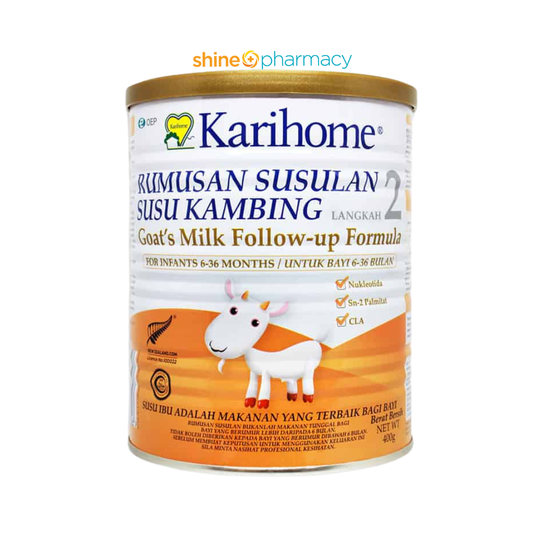 Karihome Step 2 Goat Milk F/up Formula 400gm
