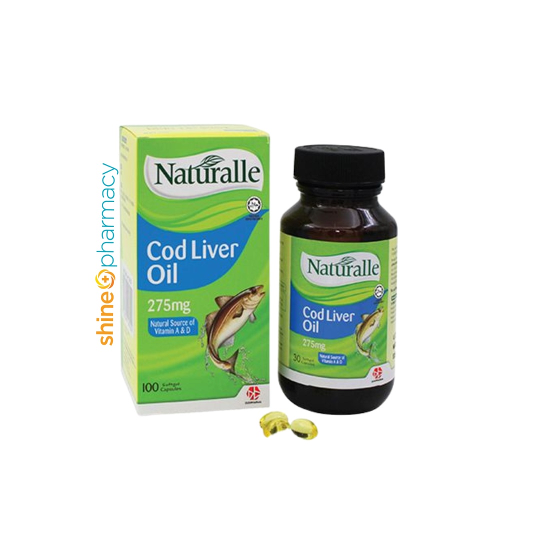 Naturalle Cod Liver Oil 275mg 100s+30s
