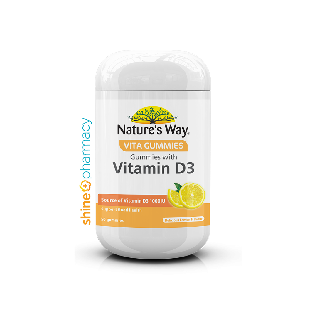 Nature's Way Gummies W Vit D3 50s