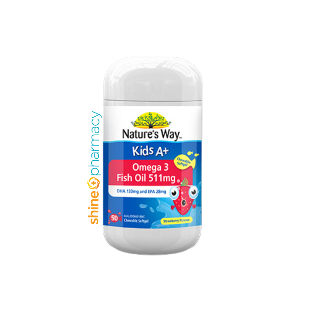 Nature's Way Kids A+ Ome 3 Fo 50s