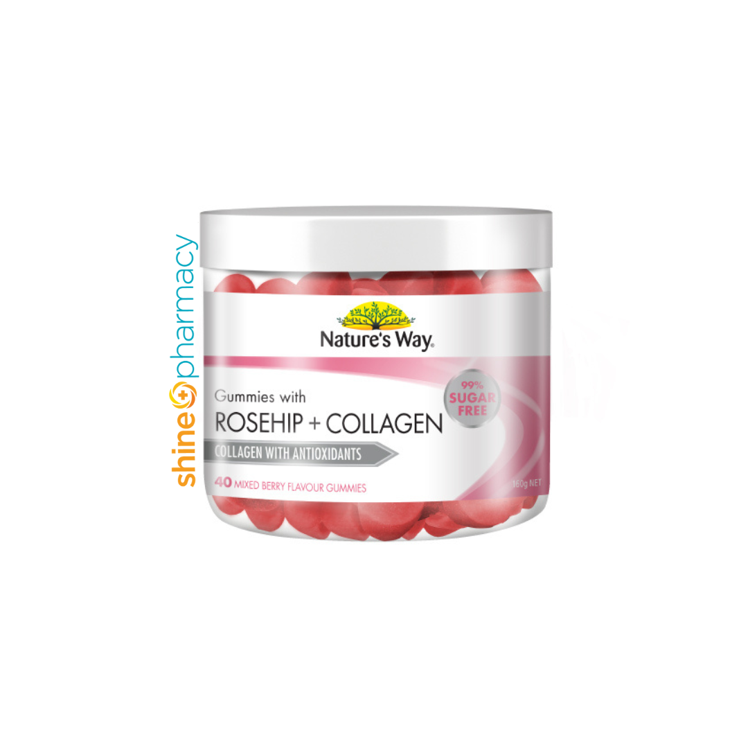 Nature's Way Sf Rosehip Collagen Gummies 40s