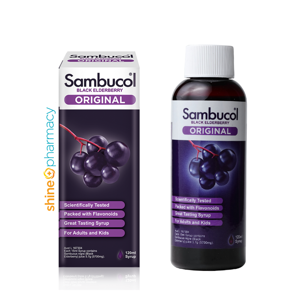 Sambucol Black Elderberry Original 120ml