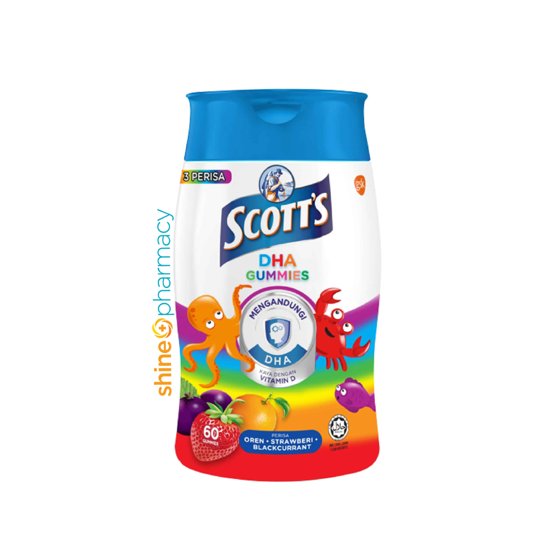 Scott's DHA Gummies Bottle 60s