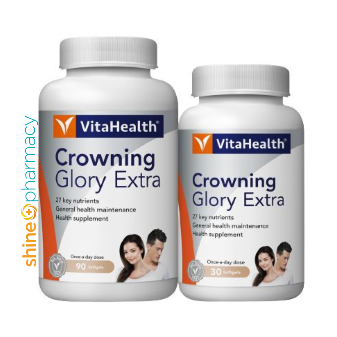 Vitahealth Crowning Glory Extra 90s+30s