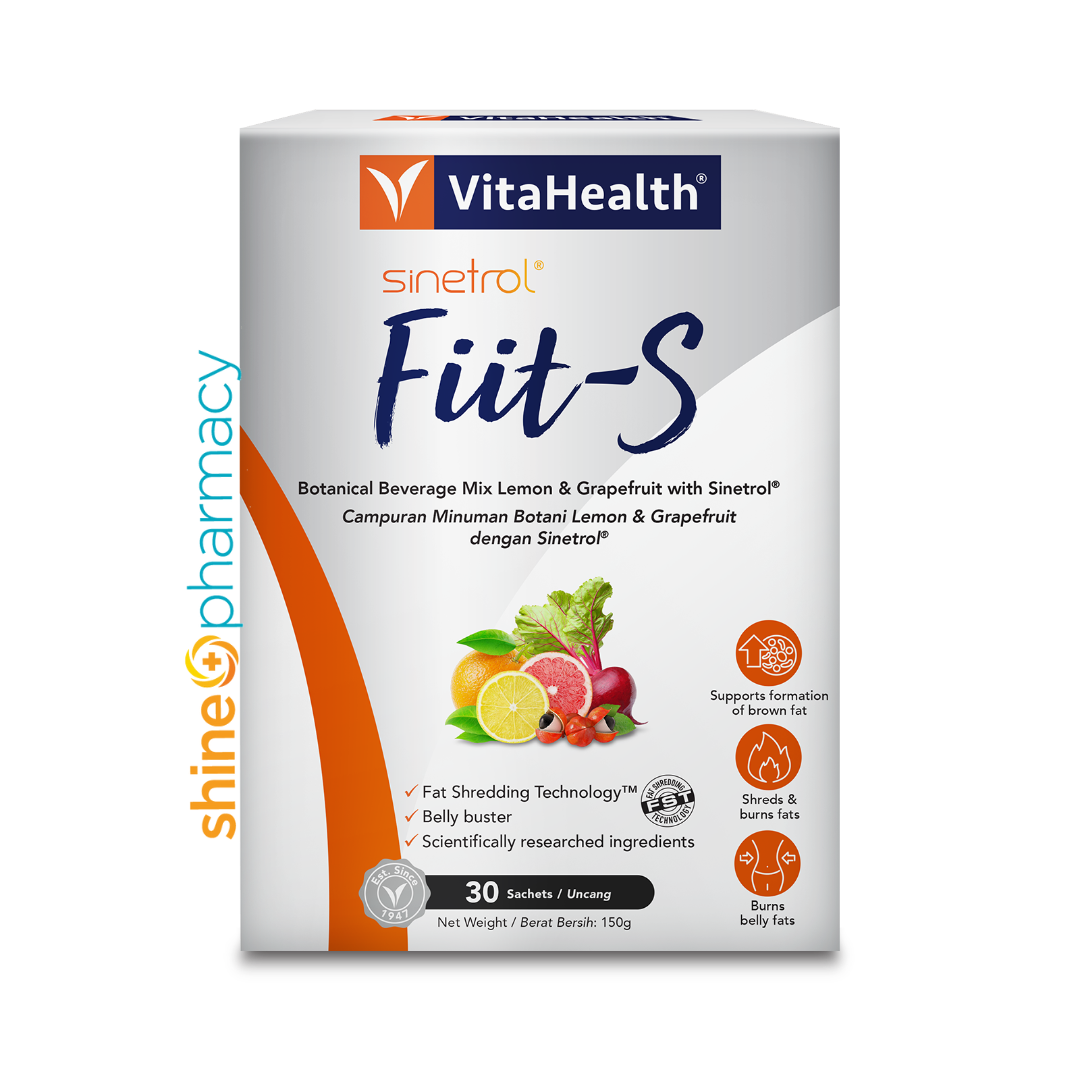 Vitahealth Sinetrol Fiit-s 30s