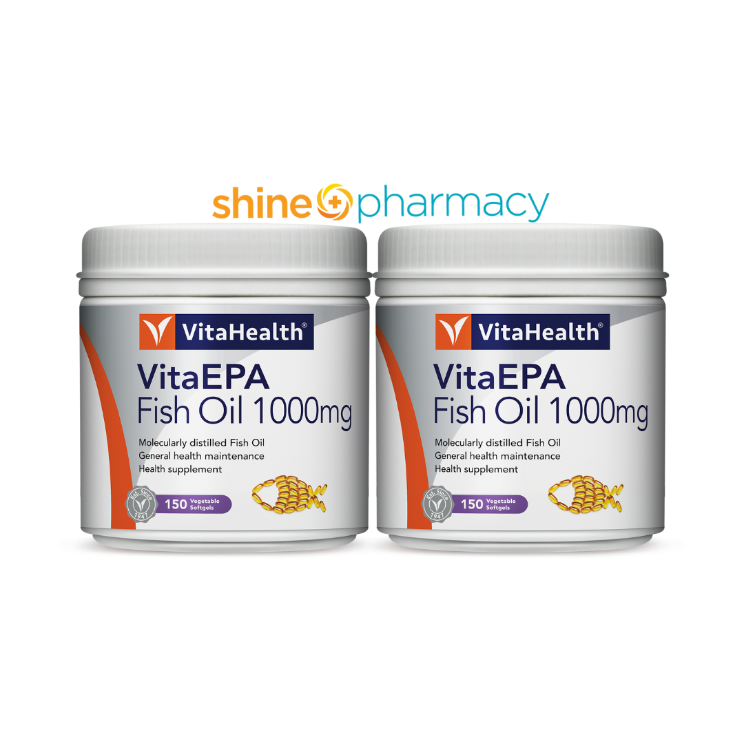 Vitahealth Vitaepa Fish Oil 1000mg 2x150s