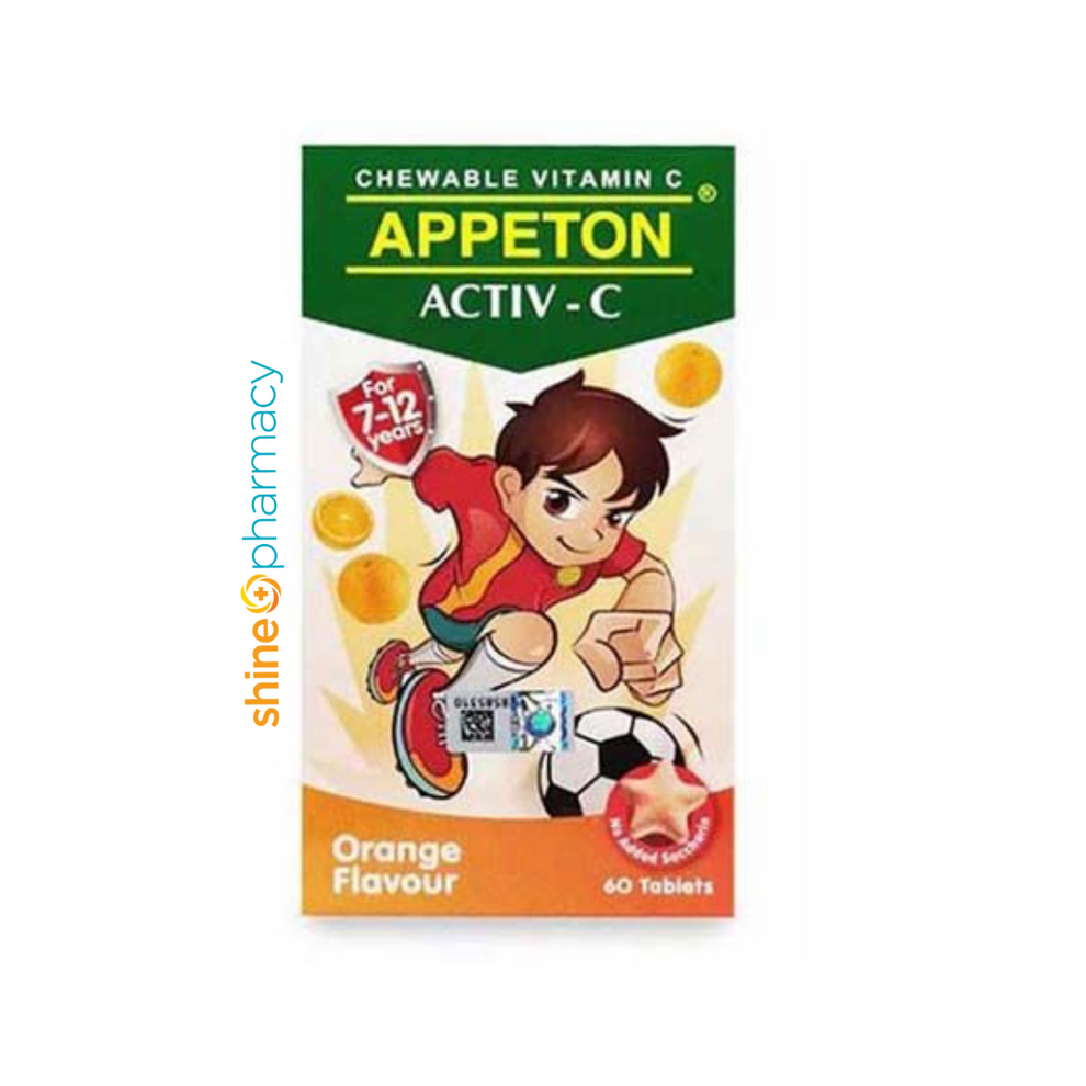 Appeton Activ-C 100mg [O] 60s – SHiNE Pharmacy