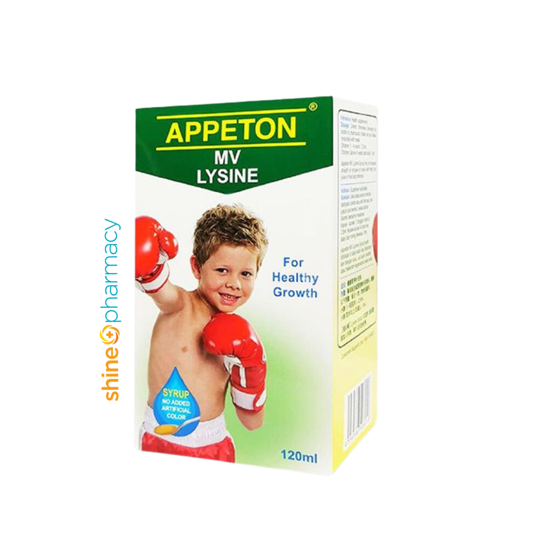 Appeton Lysine Syrup 120ml – SHiNE Pharmacy