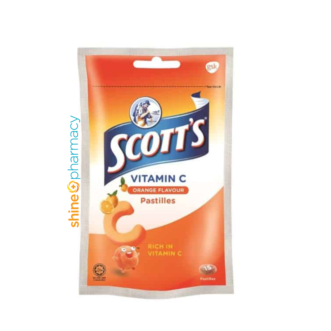 Scott's Vitamin C Zipper Pack [orange] 15s
