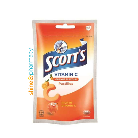 Scott's Vitamin C Zipper Pack [orange] 15s